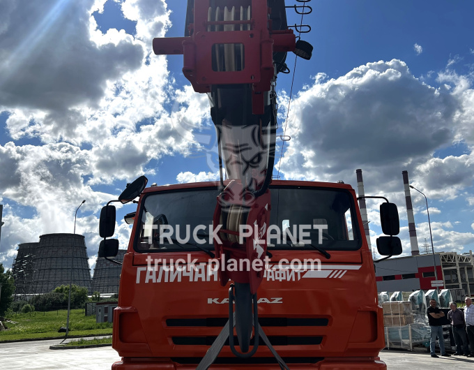 Автокран Галичанин КС-55713-5В-1 ГРАФИТ на шасси КАМАЗ 43118