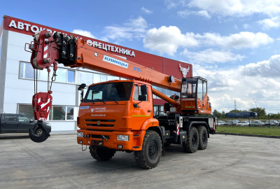 Автокран Клинцы КС-55713-5К-3 на шасси КАМАЗ 43118-50