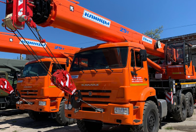 Автокран Клинцы КС-55713-5К-4В на шасси КАМАЗ-43118