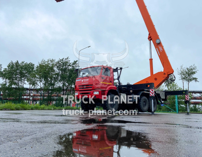 Автовышка Клинцы АГП-36-5К на шасси КАМАЗ 43118-50